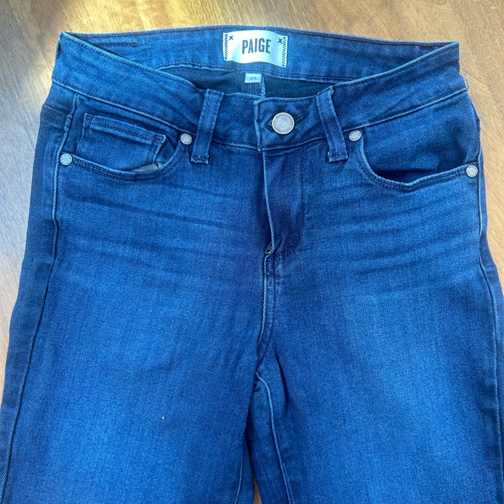 Paige Verdugo Crop Skinny - Size 25